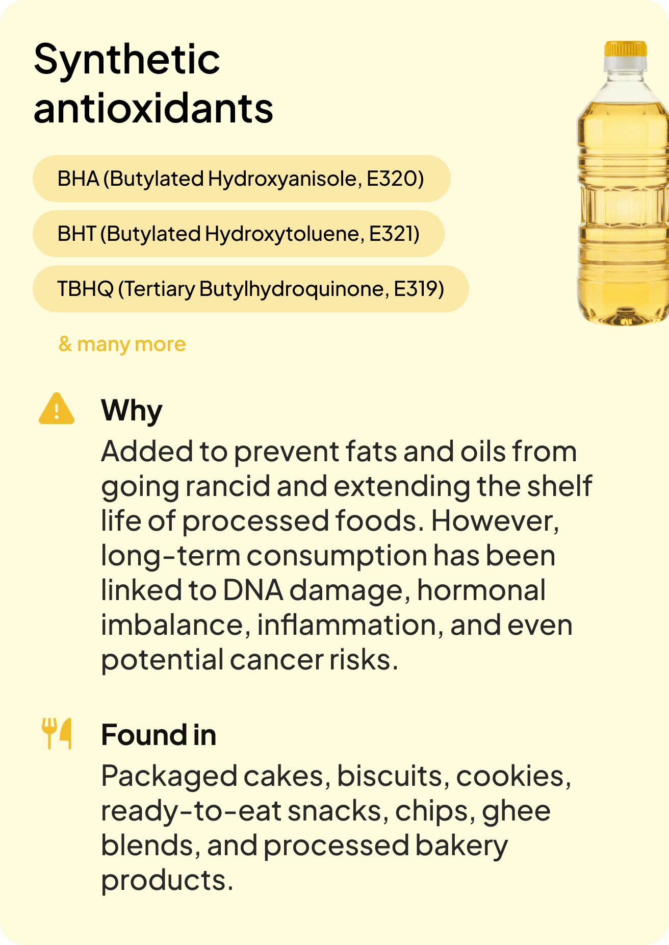 Synthetic antioxidants